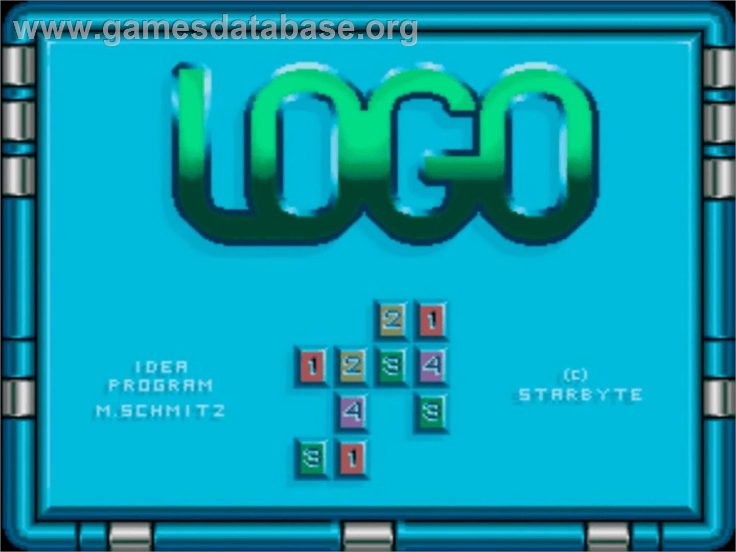Logo - Commodore Amiga - Artwork - Title Screen